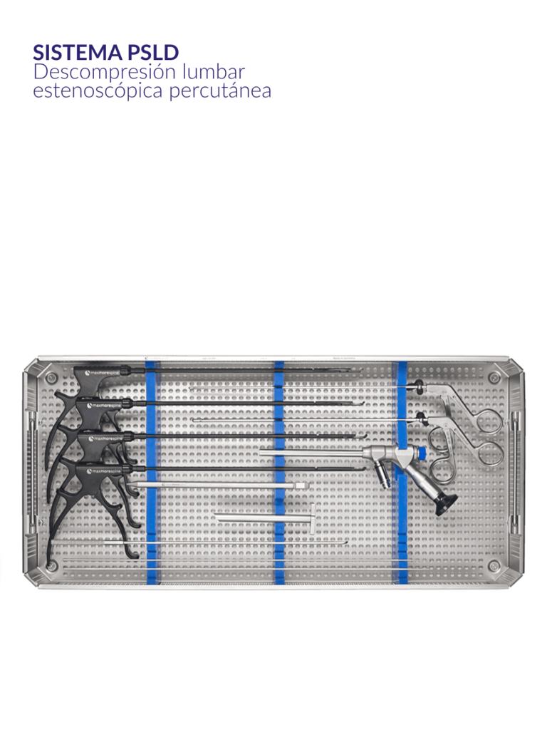 SISTEMA PTED Sistema endoscópico para discectomía endoscópica transforaminal percutánea (1)